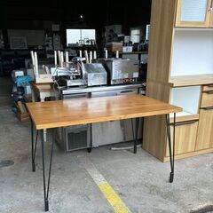 ◆インダストリアル テーブル アンティーク 天然木 パイン 北欧 和風 モダン 天然木 木製 カフェ◆の画像