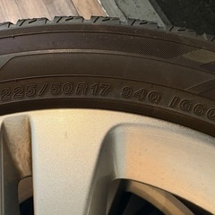 ベンツ　W205 スタッドレスタイヤ、ホイール付きの画像