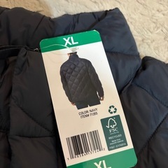 【新品タグ付】32° HEAT キルトジャケット XL ネイビー 軽量 保温 大きいサイズの画像