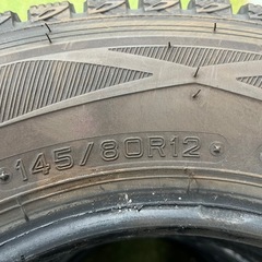 スタッドレスタイヤ　145/80R12 6PR　  の画像