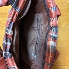 チェック柄 バックの画像