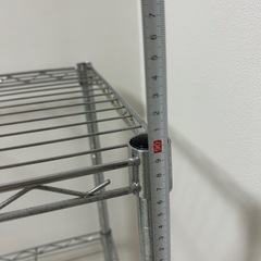 ニトリ スチールラック 3段の画像