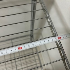 ニトリ スチールラック 3段の画像