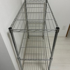 ニトリ スチールラック 3段の画像