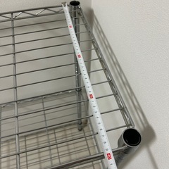 ニトリ スチールラック 3段の画像