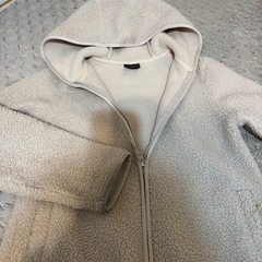 32° HEAT ボアパーカー Sサイズ オフホワイト 極暖 軽量 32ディグリーズの画像