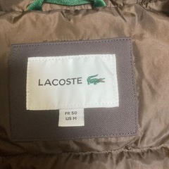 ラコステ　フード付きジャンパー　の画像
