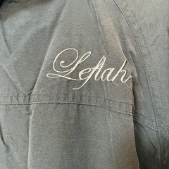 ブラック 中綿ジャケット フード付き 防寒 アウター 冬用 ポケット付き Lの画像