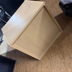 カラーボックス　ライトブラウンの画像