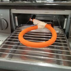 リユースのサカイ栃木店★ジモティ割あり★ Rinnai LPガステーブル KSR563BK LP 24年製 動作確認／クリーニング済み TC12081の画像