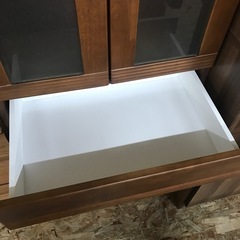 ジャングルジャングル貝塚店　食器棚　2枚扉　スリム　シンプルデザイン　貝塚市　二色浜　リサイクルショップの画像