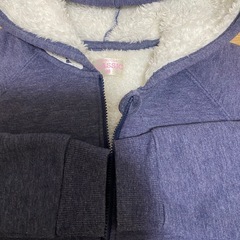 裏起毛パーカーの画像
