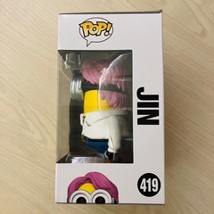 Funko POP! JIN 419 BTS ミニオンズ 【新品・未開封】の画像