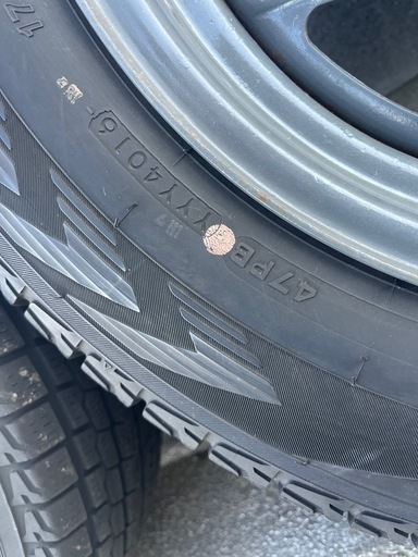 バリ溝　ジムニー　スタッドレスタイヤ ホイール付き　175/80R16　