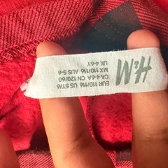 120センチ　トレーナーの画像