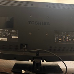 TOSHIBA 24インチ液晶テレビ 2485 リモコン付の画像