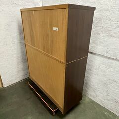 【ジモティ限定特価】0円 早い者勝ち 整理タンス チェスト 状態良好 天然木 家具 収納家具 引出しタンス Y2507の画像