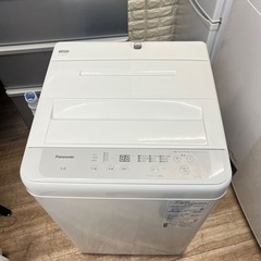ご成約済み　②格安で配送設置まで🆗人気のPanasonic洗濯機5.0kg✨✨の画像
