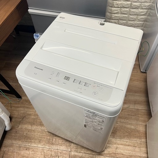 ご成約済み　②格安で配送設置まで?人気のPanasonic洗濯機5.0kg✨✨