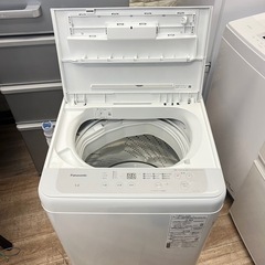 ご成約済み　②格安で配送設置まで🆗人気のPanasonic洗濯機5.0kg✨✨の画像