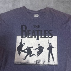 THE BEATLES ビートルズ 17SS 半袖Tシャツ 薄紺 ネイビー XLの画像