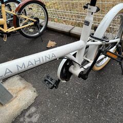 ★店頭にて試乗可★ J3417　【リユースのサカイ柏店】 軽快自転車　ダイナモライト　20インチ　ホワイト　簡易クリーニング済　 中古自転車 　流山市 中古自転車 松戸市 中古自転車 我孫子市 中古自転車 船橋市 中古自転車 守谷市 中古自転車 取手市 中古自転車の画像