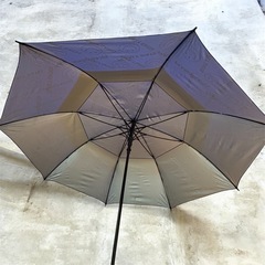 PEARLY GATES パーリーゲイツ 長傘 ブルー スマイル柄　日傘　ユニセックスの画像