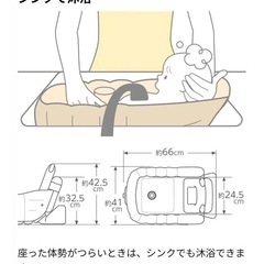 リッチェル　ベビーバスの画像