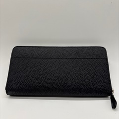 【新品未使用】COACH/コーチ　レディース長財布　CW715 ブラックの画像