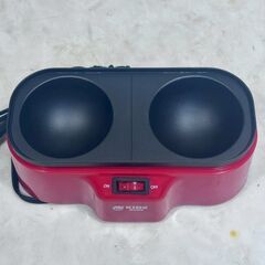 A8525【年末イベントに!!】巨大たこ焼き器 2穴 KS-336の画像