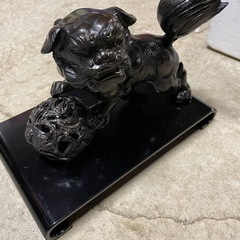 置き物狛獅子の画像