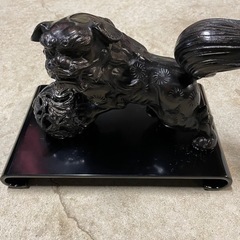 置き物狛獅子の画像