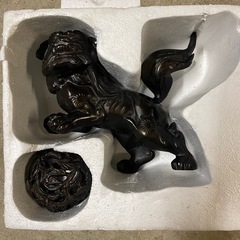 置き物狛獅子の画像