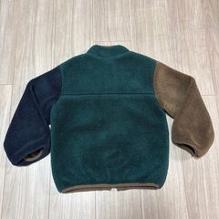 petitmain プティマイン　ボアフリースジャケット　120の画像