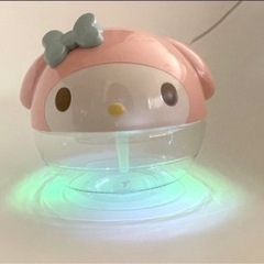 サンリオ　マイメロ加湿器と空気清浄機の画像
