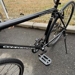 ★店頭にて試乗可★ J3418　【リユースのサカイ柏店】COMFORTSPORT　クロスバイク　6段変速　700×28c　ブラック　簡易クリーニング済　 中古自転車 　流山市 中古自転車 松戸市 中古自転車 我孫子市 中古自転車 船橋市 中古自転車 守谷市 中古自転車 取手市 中古自転車　の画像