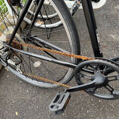 ★店頭にて試乗可★ J3418　【リユースのサカイ柏店】COMFORTSPORT　クロスバイク　6段変速　700×28c　ブラック　簡易クリーニング済　 中古自転車 　流山市 中古自転車 松戸市 中古自転車 我孫子市 中古自転車 船橋市 中古自転車 守谷市 中古自転車 取手市 中古自転車　の画像