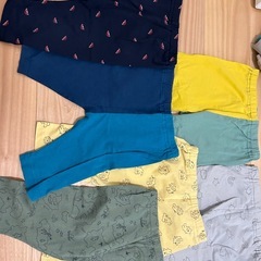 キッズズボン100円SALEの画像