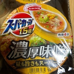 スーパーカップ1.5倍濃厚味噌6個の画像