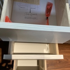 ベルメゾン　カウンター収納　引き出しの画像