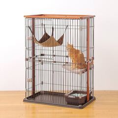 猫キャットケージ 2段式　ペットケージ　猫用の画像