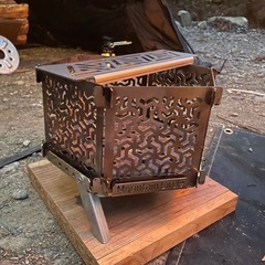 MountainCircle 六角形焚き火台🔥 ROKU02 Sの画像