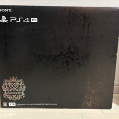【※説明を必ずご確認ください】PlayStation®4 Pro KINGDOM HEARTS III LIMITED EDITION　の画像