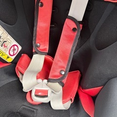 Aprica ディアターンプラス　黒赤　回転式　完全リクライニングの画像