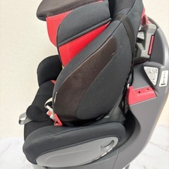 Aprica ディアターンプラス　黒赤　回転式　完全リクライニングの画像