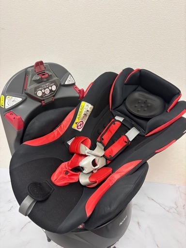 Aprica チャイルドシート 黒/赤 リクライニング Aprica チャイルドシート 黒/赤 リクライニング Aprica