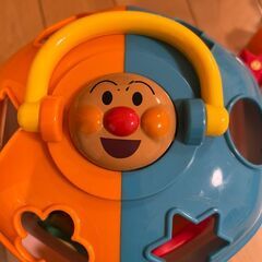 アンパンマン鍵付き型はめパズル☆鍵は1つですの画像