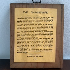 サンダーバードのサンドアート（ヴィンテージ品）の画像