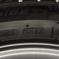 2023年製スタッドレスタイヤホイール4本セットの画像