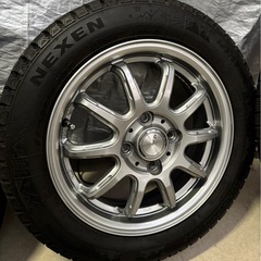 2023年製スタッドレスタイヤホイール4本セットの画像